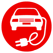 E-Auto Piktogramm © Landkreis Harburg