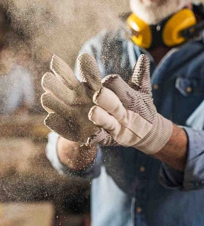 2024 Close up of dusty work gloves AdobeStock_369412891.jpg