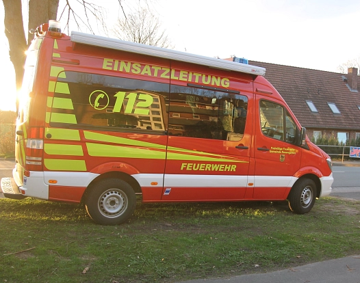 Feuerwehrfahrzeug Einsatzleitung © Landkreis Harburg