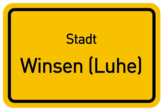 Ortstafel Winsen © Landkreis Harburg