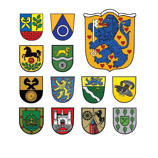Wappen Kommunen © Landkreis Harburg